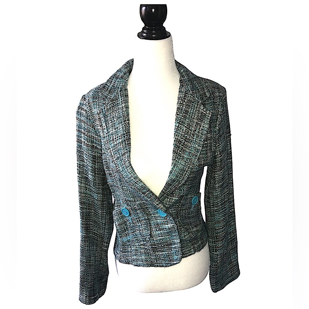 NWT SIRENS 100% acrylic tweet blazer in size medium